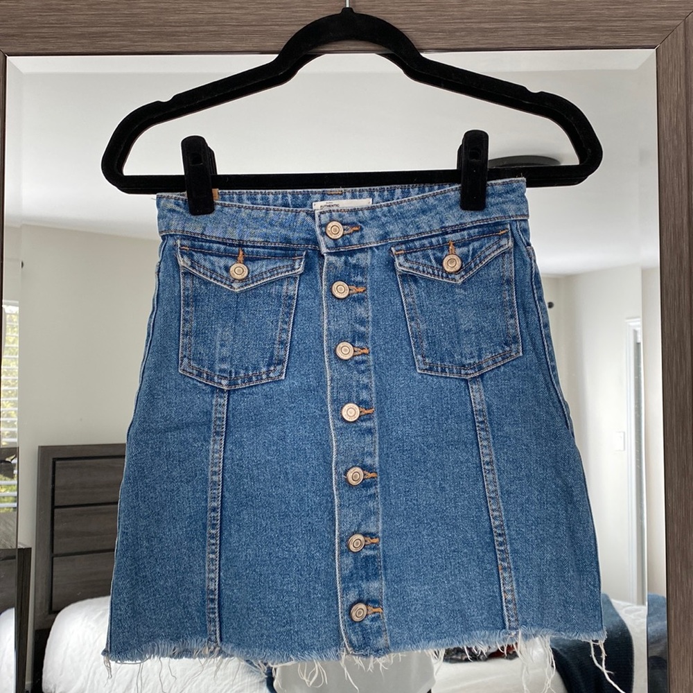 Zara Button Down Skirt